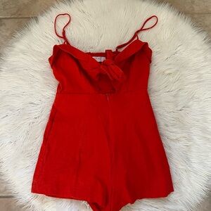 ASTR the label small red romper
